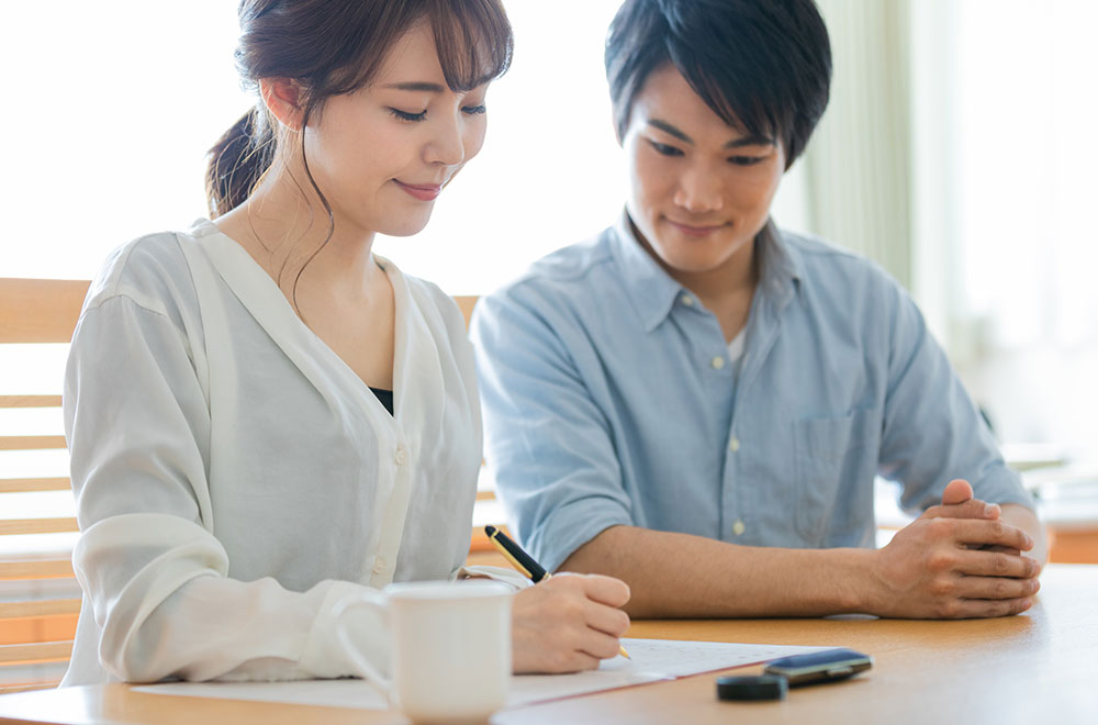 ご希望の物件が決定後にお申し込み